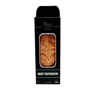 Merchant Meat Chilled Beef Pepperoni Cooked Sliced 200G